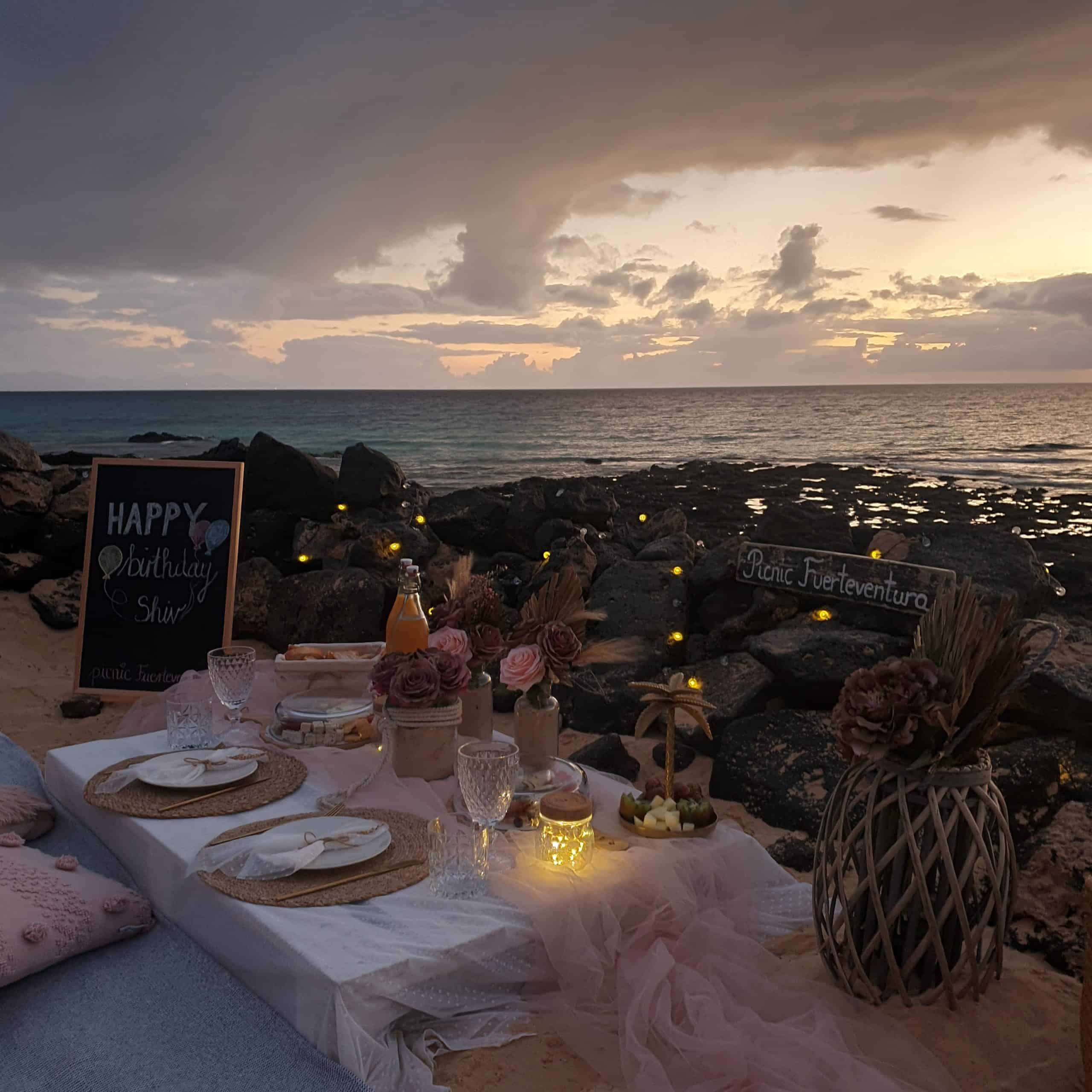 Picnic Fuerteventura Sunrise picnic